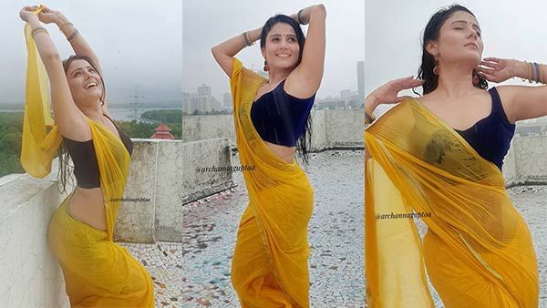 கொட்டும் மழையில் உச்சகட்ட கவர்ச்சி ஆட்டம் .. அர்ச்சனா குப்தா வெளியிட்டுள்ள அல்டிமேட் பிக்ஸ்!