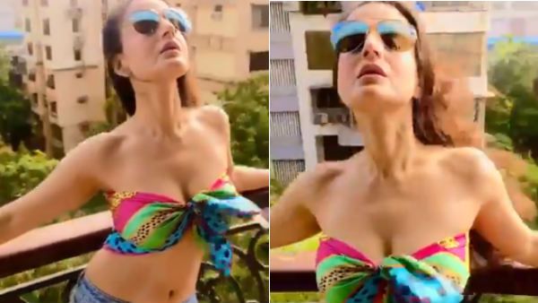 தொடைக்கு மேல் கிழிந்த பேண்ட்.. டாப்பில் கர்ச்சீப்.. 44 வயதில் ரணகளப்படுத்தும் விஜய் பட நடிகை!