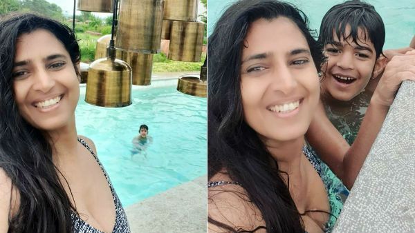 நீச்சல் குளத்தில் கலக்கலாக போஸ் கொடுத்த நடிகை கஸ்தூரி..வைரல் பிக்ஸ் !