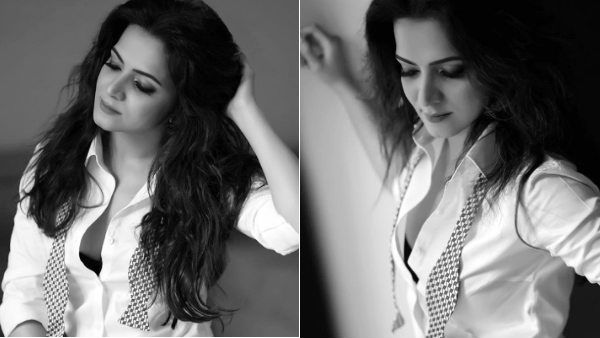 என்ன இவங்களும் இப்படி இறங்கிட்டாங்க.. சட்டை பட்டனை கழட்டி.. 'அதை' காட்டிய பிரபல தொகுப்பாளினி!