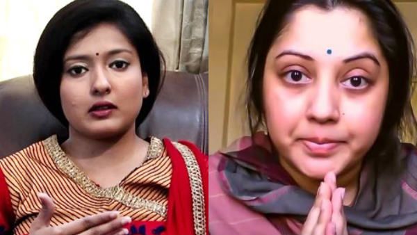 குண்டர்கள் தாக்கி விடுவார்கள் என விஜயலக்ஷ்மிக்கு பெரும் பயம்.. நடிகை காயத்ரி ரகுராம் ஓபன் டாக்!