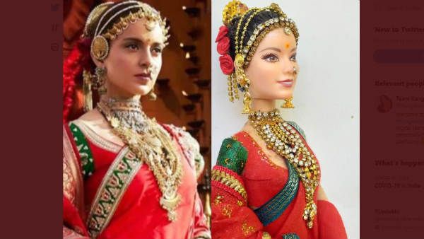 சுதந்திர தாகத்தை வளர்க்கும்.. கங்கனா ட்வீட்.. காரணம் இந்த ‘மணிகர்ணிகா’ பொம்மைகள் தான்!