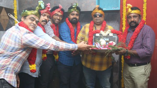 கொரோனா லாக்டவுனில் முதல் ஆபிஸ் பூஜை.. 'சவரக்கத்தி'யை அடுத்து மிஷ்கின் தம்பி இயக்கும் 'பிதா'!