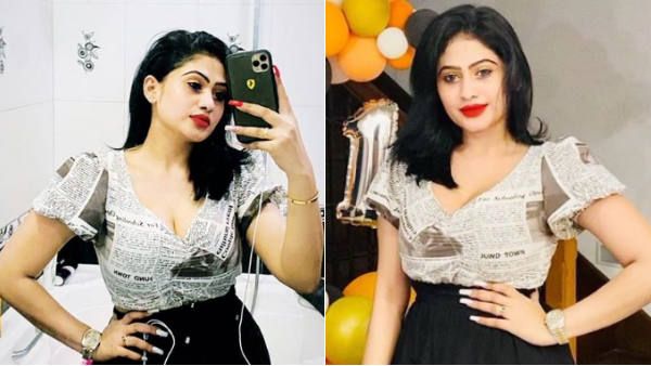 பார்த்துமா.. கிழிஞ்சிடப் போகுது.. பேப்பர் டிசைன் டிரெஸ்.. பியூமியை பங்கமாக கலாய்க்கும் ஃபேன்ஸ்!