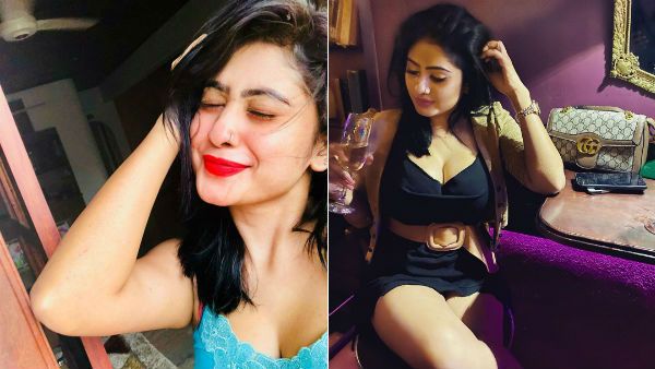 கையில் சரக்கு.. குட்டி டிரெஸ்.. முன்னழகு தெரிய கிக்கேற்றும் இலங்கை நடிகை.. வேற லெவல் பிக்ஸ்!