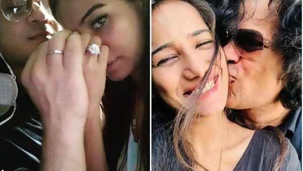 தனது நீண்ட நாள் காதலருடன் பிரபல 'பரபரப்பு' நடிகை திருமண நிச்சயதார்த்தம்.. மோதிரத்துடன் செம போஸ்!