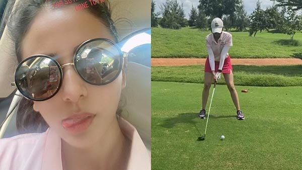 நாக்கு தள்ளிடுச்சு.. வெயிலில் இஷ்டத்துக்கு விளையாடினா இப்படித்தான்.. வைரலாகும் ரகுல் செல்ஃபி!