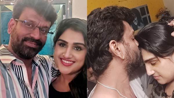 லைவில் கணவரை அழைத்து மீண்டும் லிப்லாக் கொடுத்த வனிதா அக்கா.. நைஸ் மேன் என புகழாரம்!