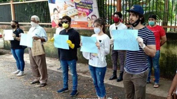 'முதல்ல எங்க சம்பளத்தை கொடுங்க..' தயாரிப்பாளர் அலுவலகத்தில் டி.வி. நடிகர்கள் திடீர் போராட்டம்!