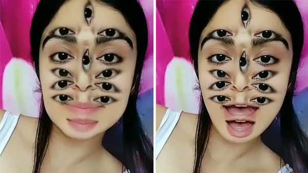 முகம் முழுக்க கண்ணு.. ரெண்டு வாய்.. பார்க்கும் போதே பயந்து வருது.. அட்டகாசம் செய்யும் அடா ஷர்மா!