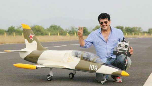 அந்தரத்தில் கோளாறான ஆளில்லாத விமானம்.. அசால்டாக தரையிறக்கிய அஜித்.. கன்னாபின்னா வைரலில் வீடியோ!