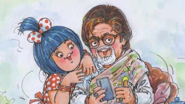 'AB பீட்ஸ் C' அமிதாப் பச்சன் வீடு திரும்பியதை கொண்டாடும் அமுல்.. டூடுல் வெளியிட்டு அசத்தல்!