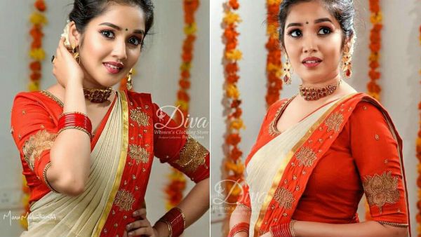 கலக்குறாங்களே.. குட்டி நயன்தாராவுக்கு ஓணம் வந்துடுச்சு போல.. ஒரே புடவை போட்டோஷூட்டா இருக்கு!