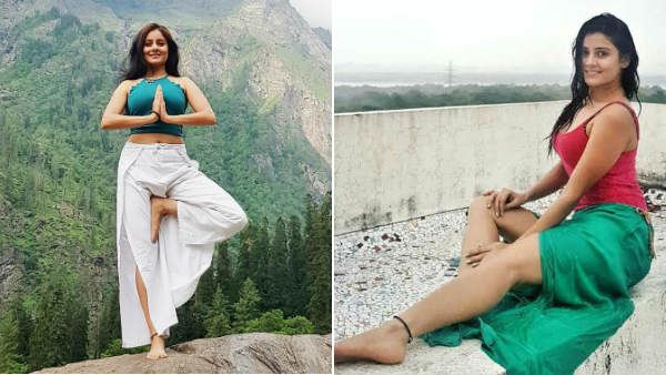 மலை உச்சியில் ஒற்றைக்காலில் யோகா… அர்ச்சனா குப்தாவின் அசத்தல் போட்டோஸ் !