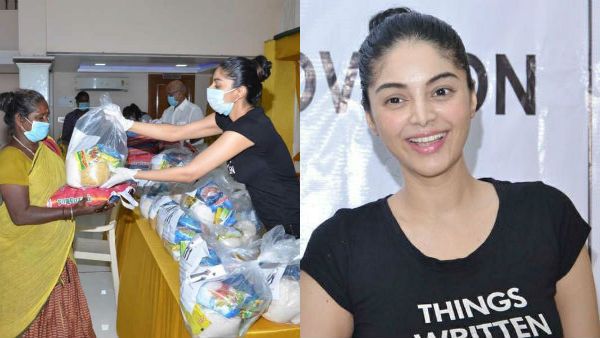 நாலு பேருக்கு நல்லது செய்றதுன்னா ரொம்ப பிடிக்கும்.. சனம் ஷெட்டி சத்தமில்லாமல் செய்த உதவி !