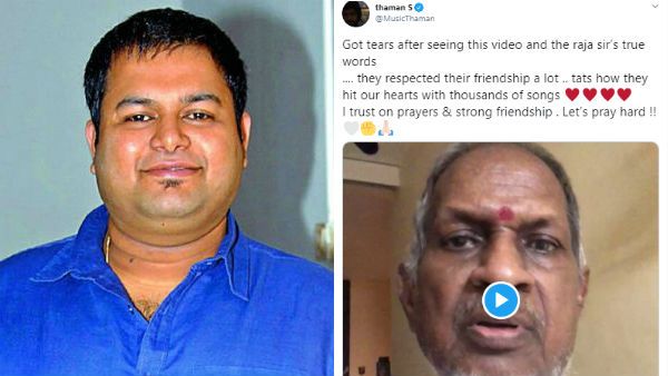 கண்ணீரே வந்துவிட்டது.. இளையராஜாவின் வீடியோ குறித்து இளம் இசையமைப்பாளர் உருக்கம்!