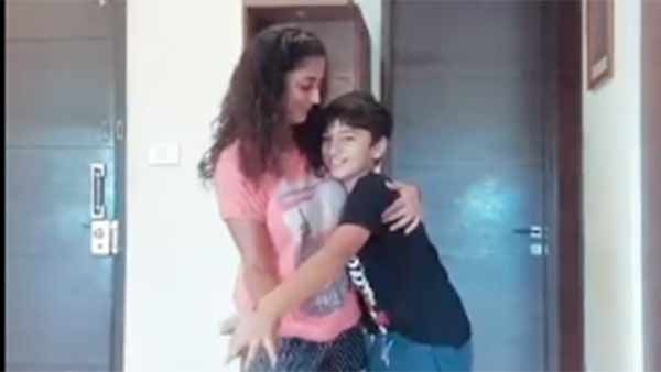 சோகமாய் இருந்த மகன்.. ஜாலியாக்க அஜித் பட நடிகை செய்த 'சம்பவத்த' பாருங்க.. தீயாய் பரவும் வீடியோ!