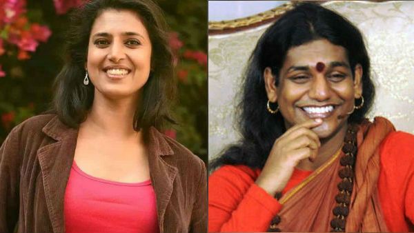 நித்தியானந்தாவின் ஹேர் ஸ்டைலுக்கு நான் பெரிய ஃபேன் ஆயிட்டேன்.. நடிகை கஸ்தூரி அதகளம்!