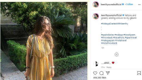 சூனியக்காரர்களிடம் ஆசி வாங்கும் கீர்த்தி சுரேஷ்.. வைரலாகும் வீடியோ.. நீங்களே பாருங்க!