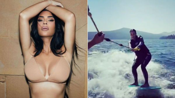 நீர் சறுக்கு விளையாட்டின் போது தடுக்கி விழுந்த பிரபல நடிகை.. அப்புறம் என்ன ஆச்சு தெரியுமா?