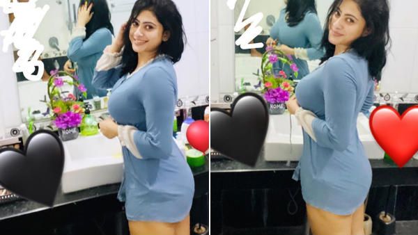 போஸ்ட் பாக்ஸ் மாதிரி இருக்கு.. சிங்கள நடிகையின் டிரெஸை பார்த்து பங்கம் செய்யும் நெட்டிசன்ஸ்!