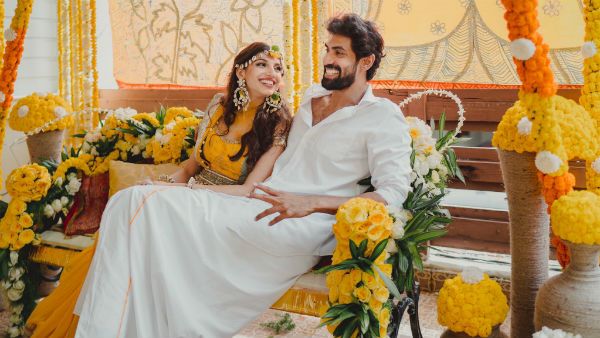 நடிகர் ராணா - மிஹீகா மெஹந்தி விழா.. சமந்தா, நாகார்ஜுனா உட்பட குடும்பம் ஆஜர்.. வைரலாகும் போட்டோ!