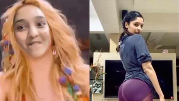 என்ன நூடுல்ஸ் மண்ட இதெல்லாம்.. பின்னழகை அப்பட்டமாக காட்டிய ரித்திகா சிங்.. வைரலாகும் வீடியோ!