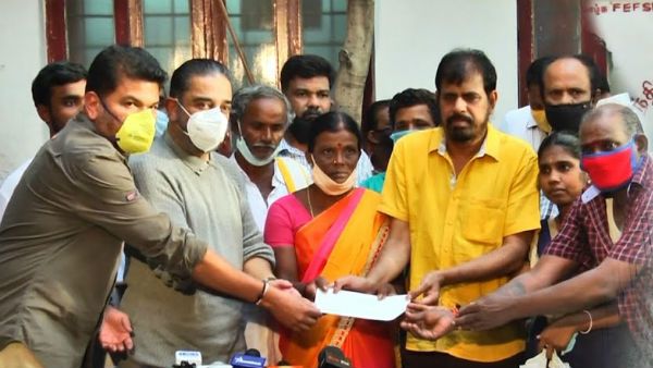 இந்தியன் 2 விபத்து.. பலியானவர்கள் குடும்பத்துக்கு தலா ரூ.1 கோடி இழப்பீடு.. கமல், ஷங்கர் வழங்கினர்!