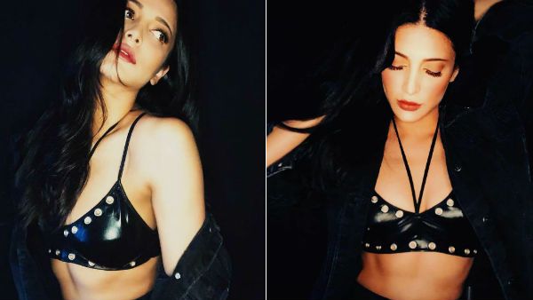 தாறுமாறாக கவர்ச்சி காட்டிய ஸ்ருதிஹாசன்.. கேட்வாக் போலாமா என கேட்ட பிரபலம்!