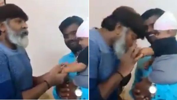 நான் தாடி மீசை வச்ச குழந்தையப்பா.. குழந்தையுடன் கொஞ்சி விளையாடும் விஜய்சேதுபதி.. வைரலாகும் வீடியோ!