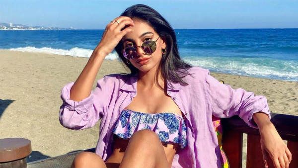 தெரியக்கூடாதது எல்லாம் அப்பட்டமாக தெரிய.. ஆதித்ய வர்மா நாயகியின் கவர்ச்சித் தாண்டவம்!