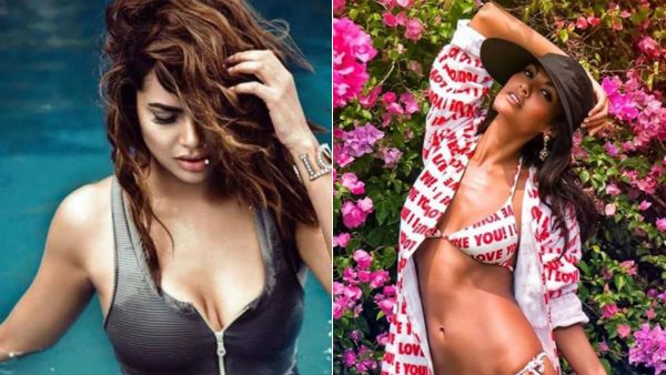 உடம்பு முழுக்க லவ் தான் போல.. காதல் பிகினியில் கவர்ச்சியை காட்டும் பேரழகி.. யாருக்கு இந்த கொக்கி?