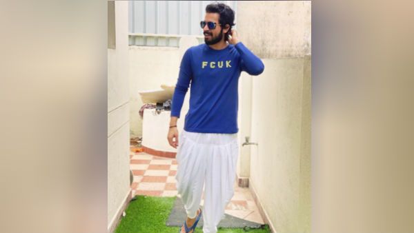 அய்யே.. பட்டியாலா.. என்ன புரோ கேர்ள்ஸ் பேண்ட்லாம் போட்றீங்க... இளம் ஹீரோவை பங்கம் செய்த நெட்டிசன்ஸ்!