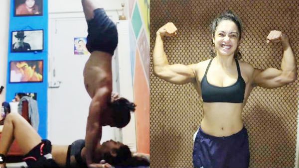 இந்த உடம்புக்கு இவ்ளோ பெரிய பைசெப்ஸா.. ரசிகர்களை அதிர்ச்சியில் ஆழ்த்திய நடிகை.. எப்படி தெரியுமா?