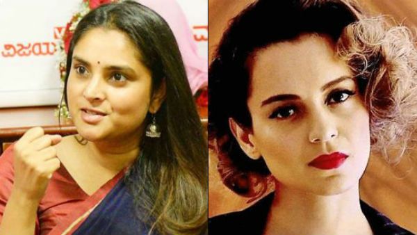 போதை பழக்கத்தை ஒழிக்கணும்னா போராளியா மாறுங்க..பழிவாங்க நினைக்காதீங்க.. கங்கனாவுக்கு ரம்யா அட்வைஸ்!