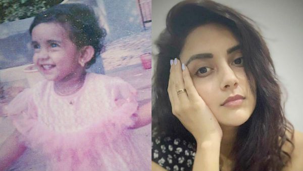 பிங்க் கலர் டிரஸ்ஸில் க்யூட் குட்டி பாப்பா .. எந்த நடிகைன்னு கண்டுபிடிங்க பாப்போம்!