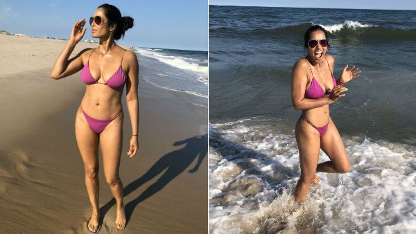 அதுக்குள்ள 50 வயசாகிடுச்சு.. எனக்கென்னமோ 30 வயசு ஆகுற ஃபீல் தான்.. பிகினியில் பத்மா லக்‌ஷ்மி!