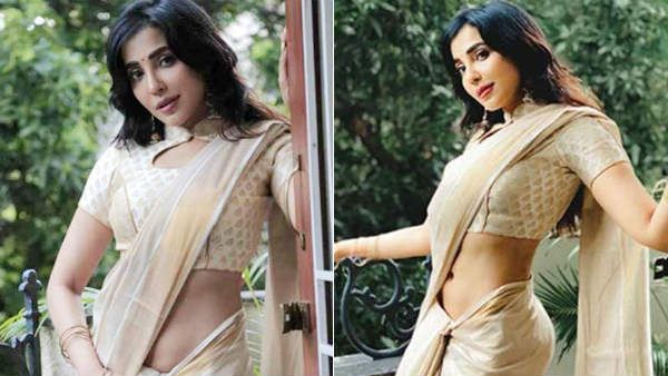 ஓணம் சேலையில் கூட இவ்வளவு கிளாமரா.. அஜித் பட நடிகையின் போட்டோவை பார்த்து ஆடிப்போன ஃபேன்ஸ்!