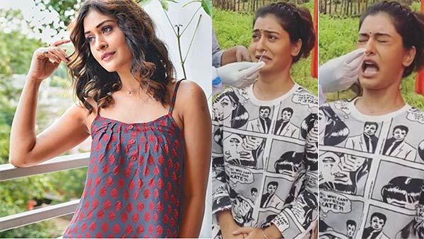 இதுக்கெல்லாமா அழுவாங்க..? கொரோனா வைரஸ் டெஸ்ட்.. பயத்தில் கண்ணீர் விட்டுக் கதறிய பிரபல நடிகை!