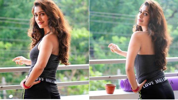 ஷேம் ஷேம் பப்பிஷேம்…பால்கனியில் நின்று பக்காவாக பிரபல நடிகை போஸ் !