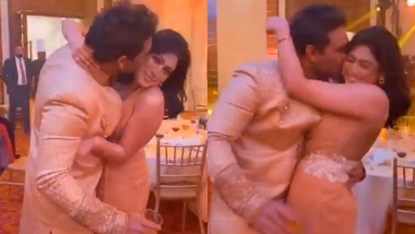 கையில் சரக்குடன்.. ஆண் நண்பரை கட்டிப்பிடித்து.. முத்தம் கொடுத்து.. செம்ம ஆட்டம் போட்ட பிரபல நடிகை!