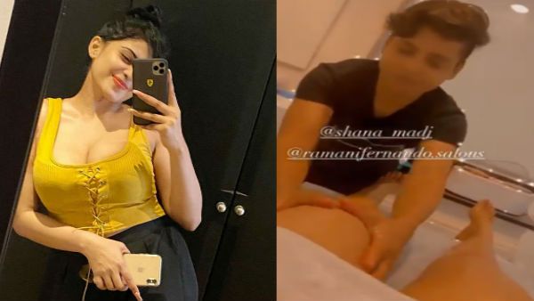 பியூமிக்கு தடவி தடவி மசாஜ் செய்துவிடும் பியூட்ஷியன்.. அதிர்ஷ்டசாலி என சூடாகும் ஃபேன்ஸ்!