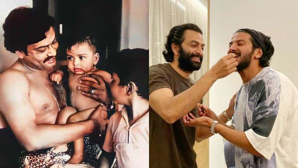 பிரித்விராஜ் க்யூட்டான பிக்ஸ்…வாவ்…சூப்பர் ஸ்பெஷல் என்ற துல்கர் சல்மான்!