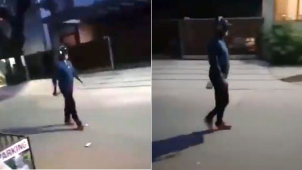 போயஸ் கார்டன் தெருவில் படு வேகமாக நடந்து போறாரே.. அது யாரு.. ரஜினியா.. வைரல் வீடியோ!