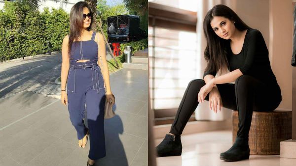 கறுப்பு நிற ஹாட் உடையில் கலக்கல் போட்டோஷூட்..முன்னணி நடிகைகளுக்கு டஃப் கொடுக்கும் ரம்யா பாண்டியன்!