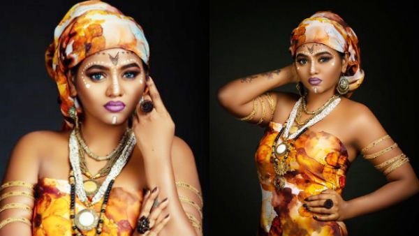 கும்தலக்கா.. காட்டுவாசிப் பெண்ணாக மாறிய பிரபல நடிகை.. பங்கமாக கலாய்த்து தள்ளும் நெட்டிசன்கள்!