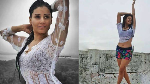 கிழிந்த டவுசர்.. குட்டி மேலாடையில்.. கவர்ச்சி தாகம் ஊட்டும் அர்ச்சனா குப்தா!