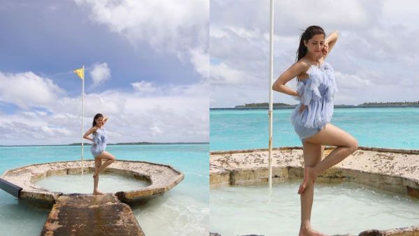 மாலத்தீவா..? கடலுக்குள் ஃபிளமிங்கோ ஸ்டைலில் ஸ்டன்னிங் போஸ்.. வேற லெவல் பிகினியில் வேதிகா!