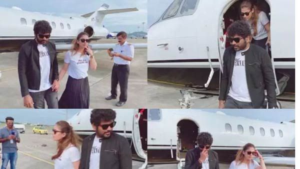 கோவா டூர் ஓவர்.. தனி விமானத்தில் சென்னை திரும்பிய நயன்தாரா, விக்னேஷ் சிவன்.. வைரலாகும் போட்டோஸ்!