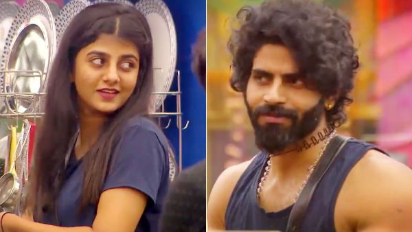 அய்யோ பத்திக்கிச்சு.. ஓரப் பார்வை.. டபுள் மீனிங் பேச்சு.. பிக்பாஸ் வீட்டின் முதல் காதல்!